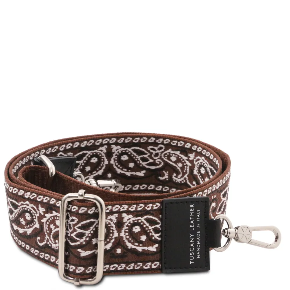 Adjustable fabric strap