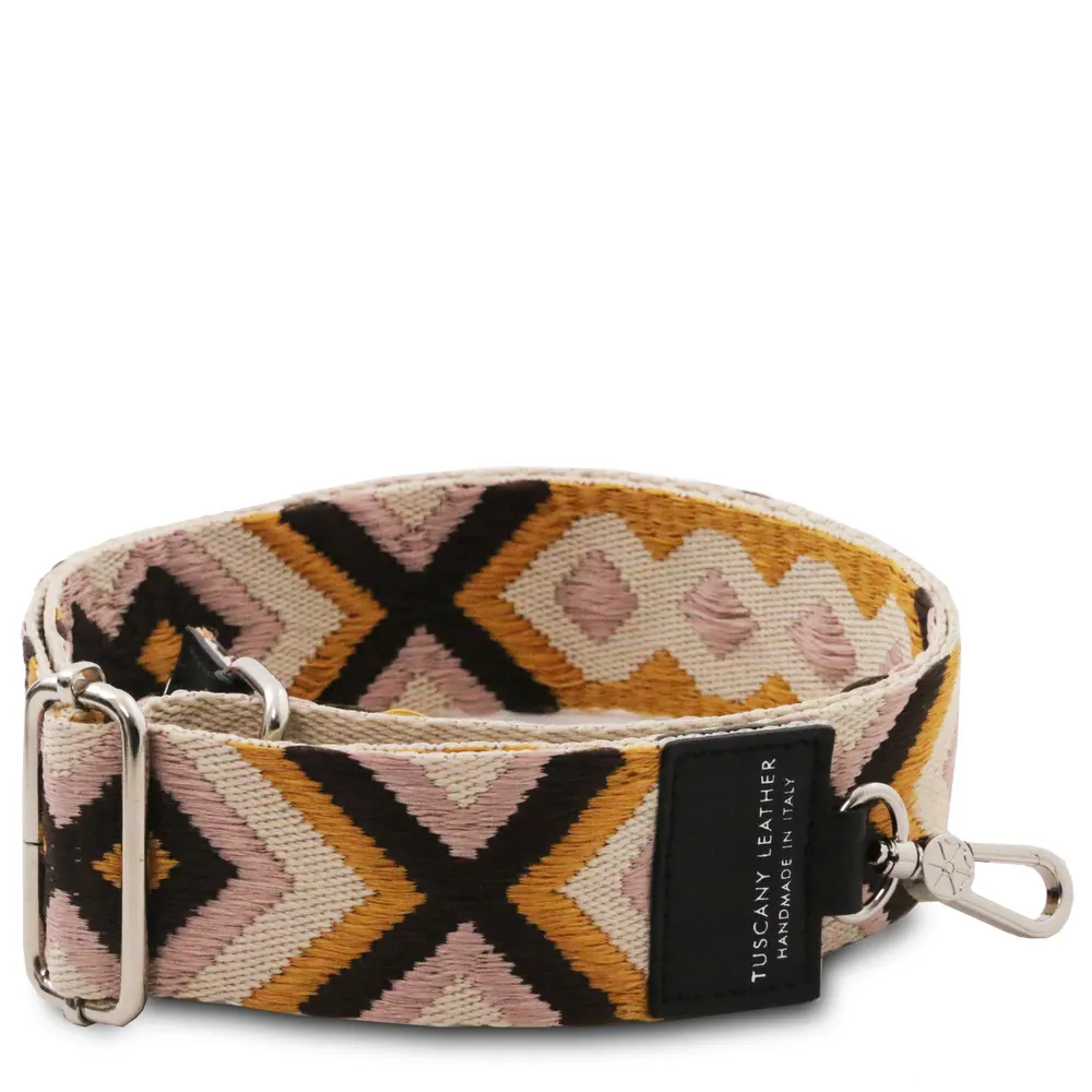 Adjustable fabric strap
