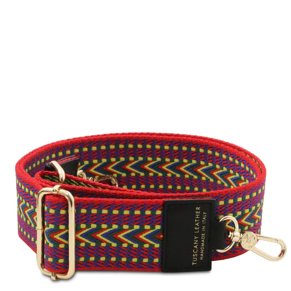 Adjustable fabric strap