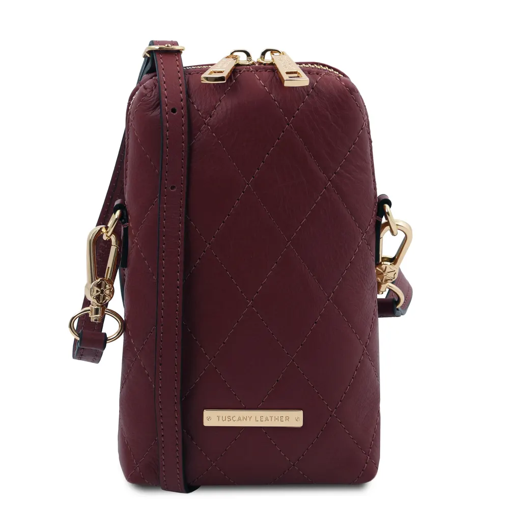 TL Bag Mini soft quilted leather cross bag