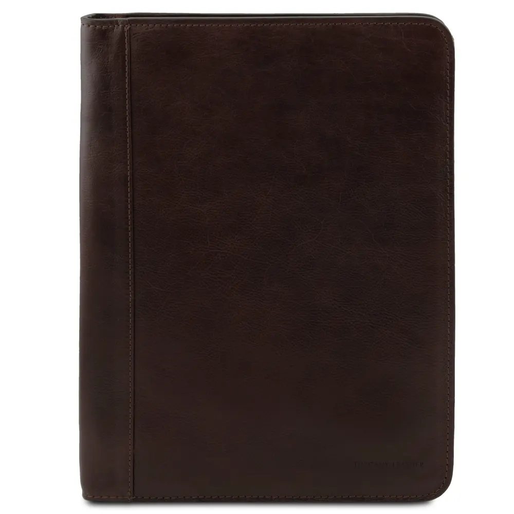 Lucio Exclusive leather document case with ring binder