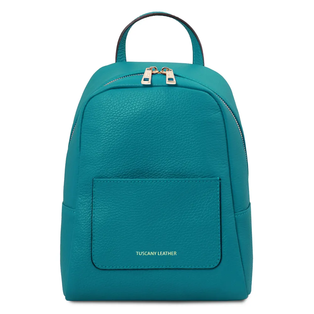 TL Bag Small soft leather backpack for women