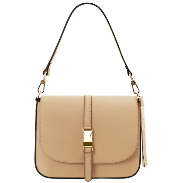 Nausica Leather shoulder bag