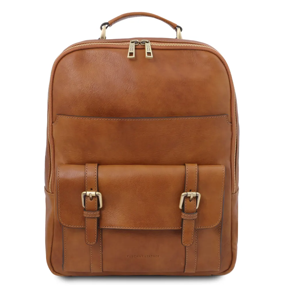 Nagoya Leather laptop backpack