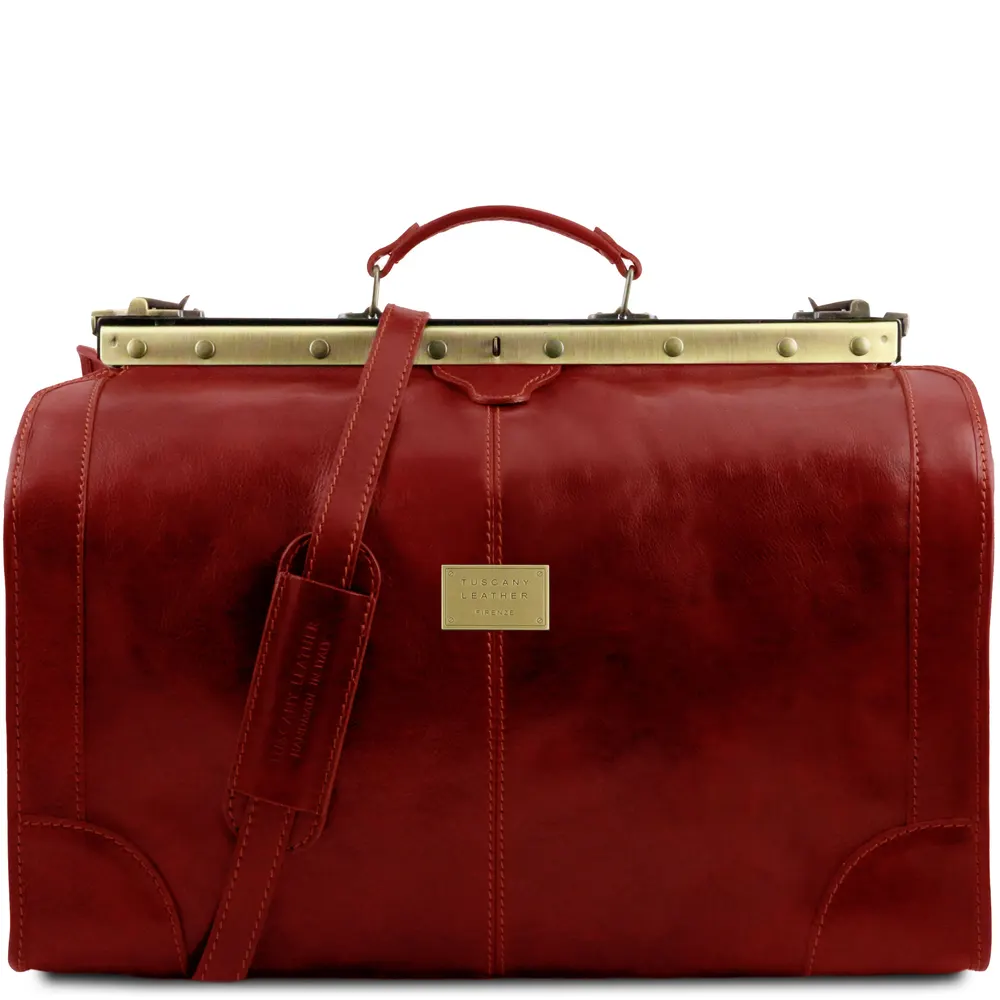 Madrid Gladstone Leather Bag - Large size