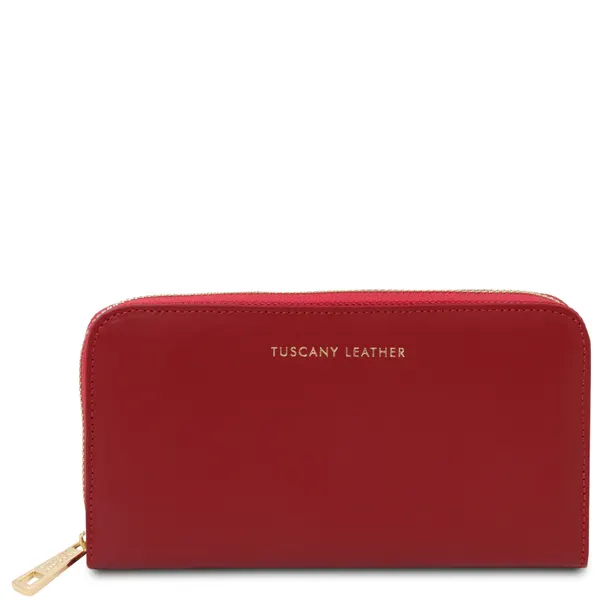 Venere Exclusive zip around leather wallet