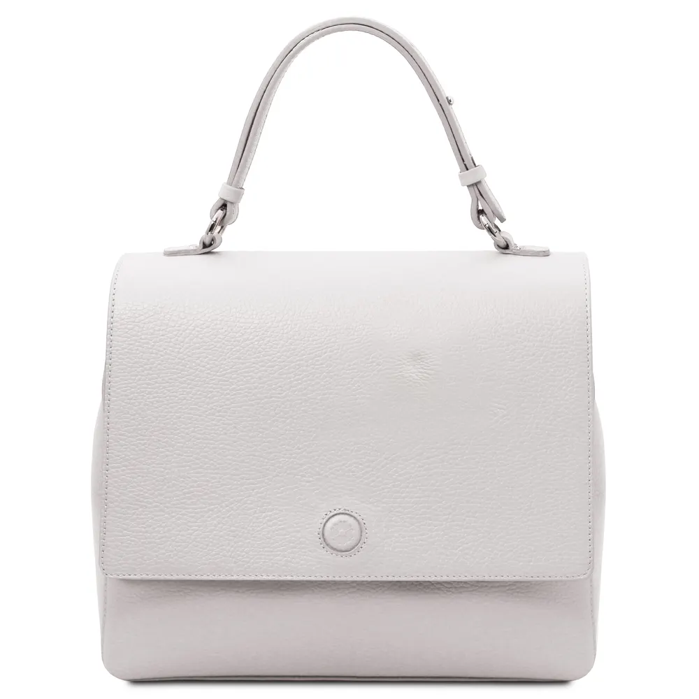 Silene Leather convertible backpack handbag