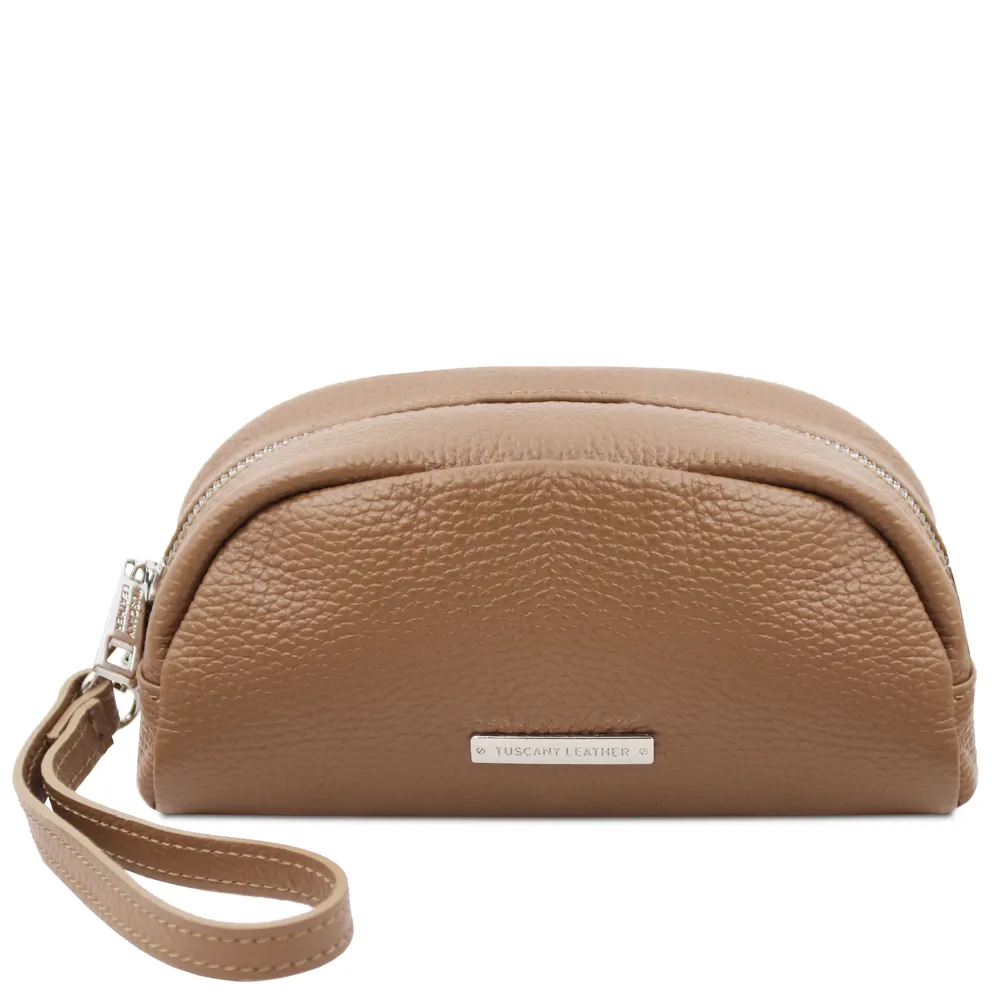 TL Bag Soft leather toiletry case