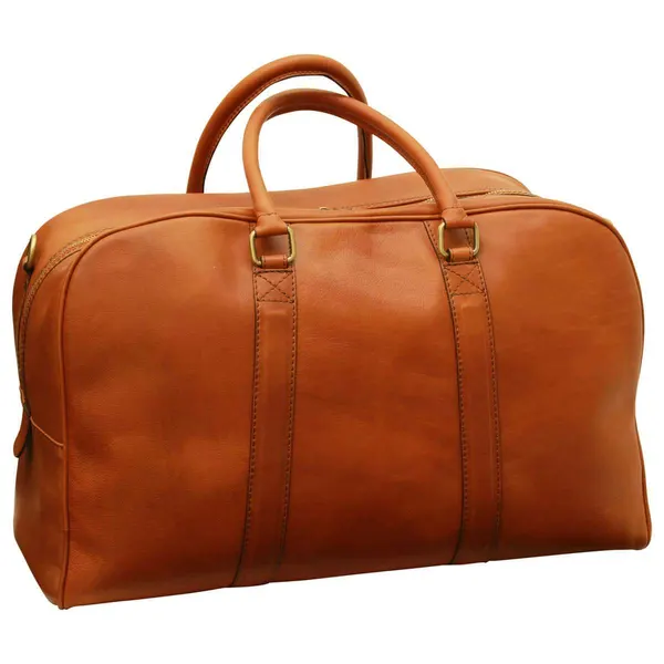 Soft Calfskin Leather Travel Bag