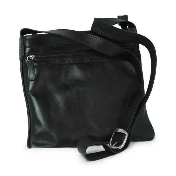 Leather cross body bag