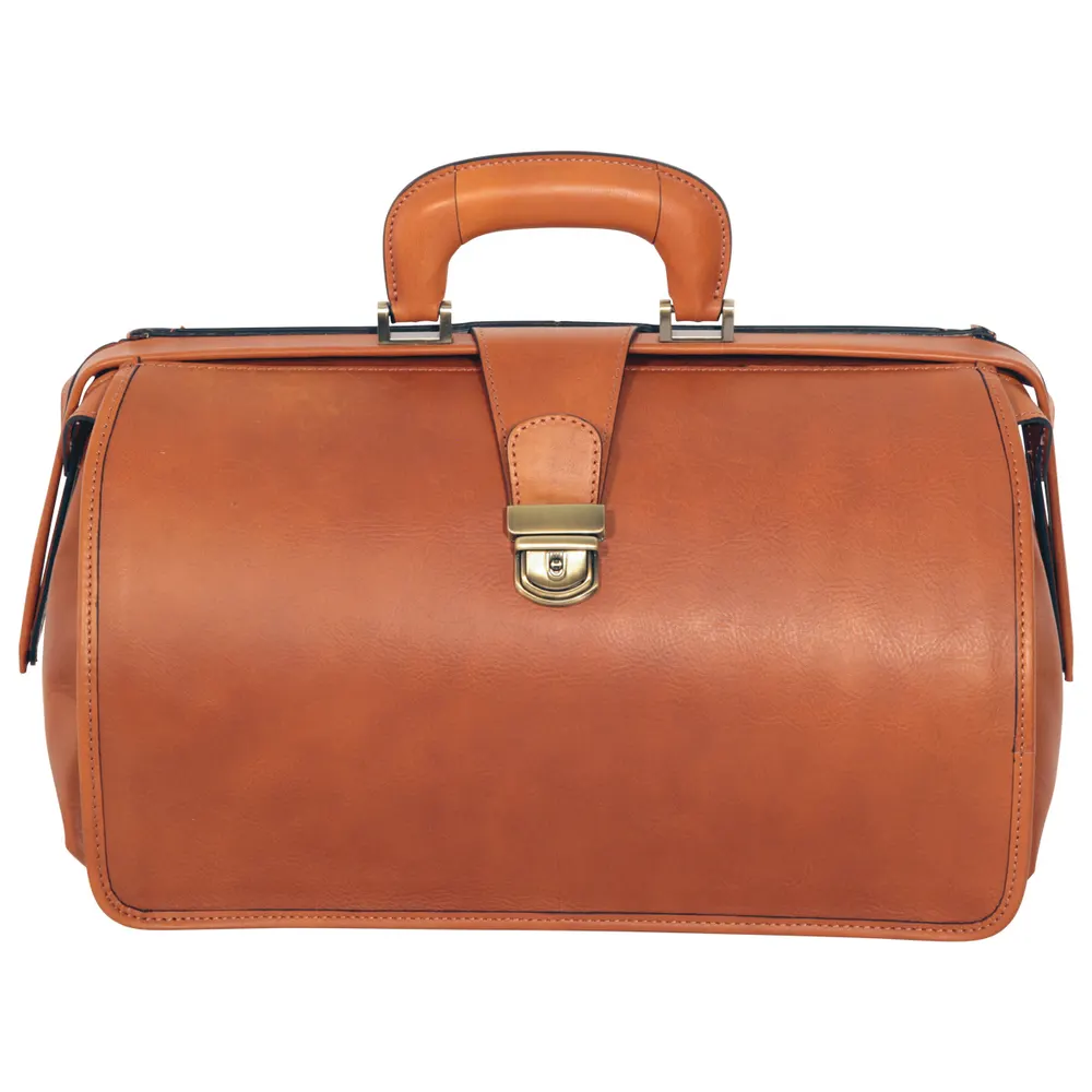 Leather Doctor's Bag - Brown Colonial