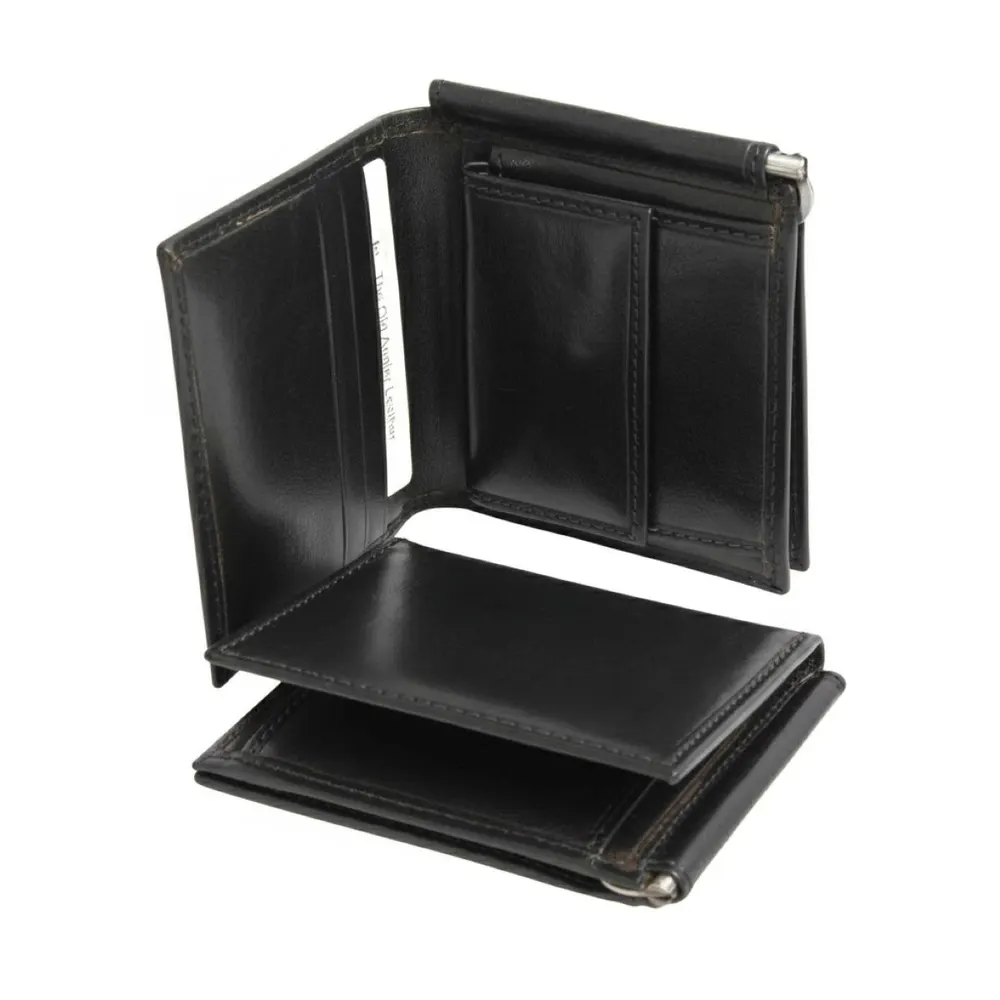 Three part wallet - Black