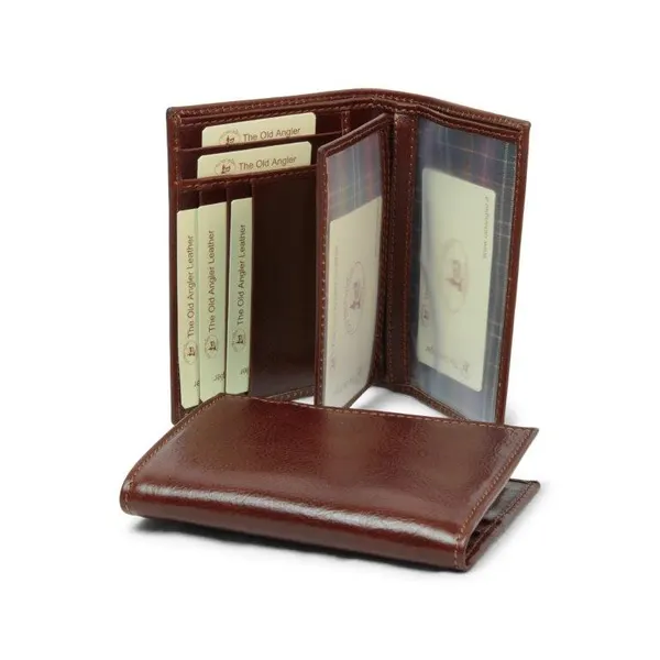 LEATHER CARD HOLDER WITH LIGHT POCKETS